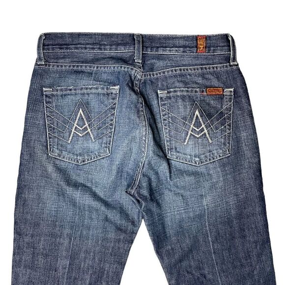 7 For All Mankind “A” Pocket Boot Jeans - Picture 5 of 8